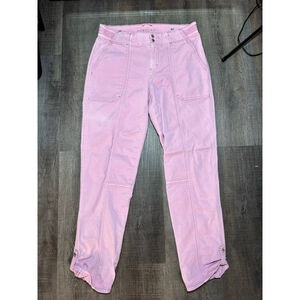 Women's White House Black Market Pink Straight Leg Pants Size 2